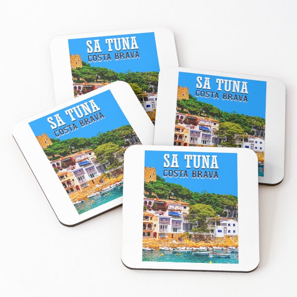 Artikelvorschau, Sa Tuna Costa Brava Reiseplakat entworfen und verkauft von TerradVents.