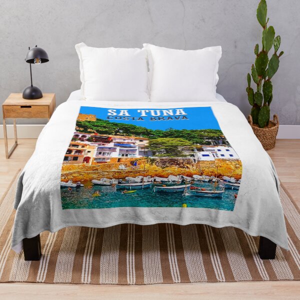 Artikelvorschau, Sa Tuna Costa Brava Reiseplakat entworfen und verkauft von TerradVents.