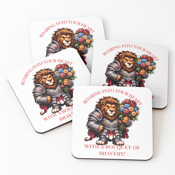 Item preview,  Floral lion Knight  designed and sold by VividDripCo.