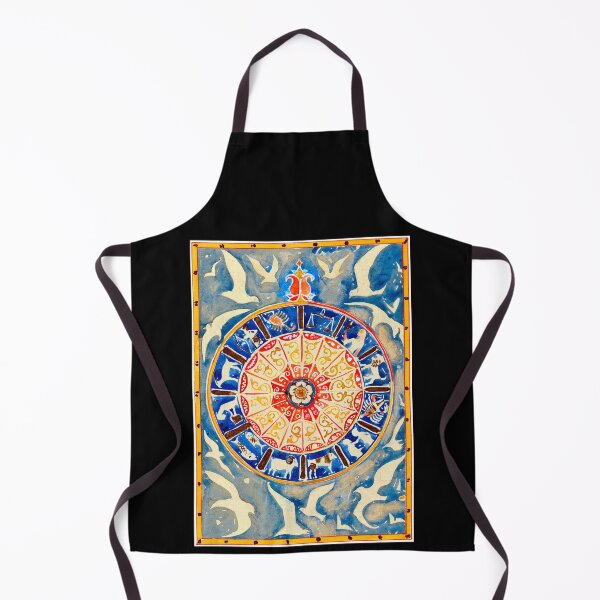 Item preview, Zodiac Signs in a Circle, Birds 19th Century Dutch designed and sold by RocketshipRetro.