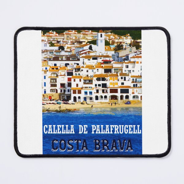 Item preview, Calella de Palafrugell Costa Brava travel poster designed and sold by TerradVents.