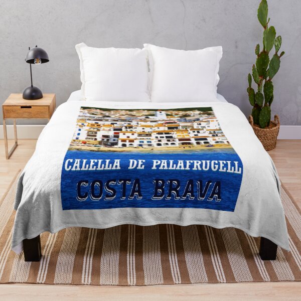 Artikelvorschau, Calella de Palafrugell Costa Brava Reiseplakat entworfen und verkauft von TerradVents.