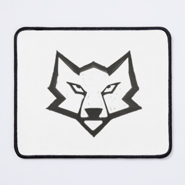 Item preview, Abstract Wolf Emblem designed and sold by CoolWolfDesigns.