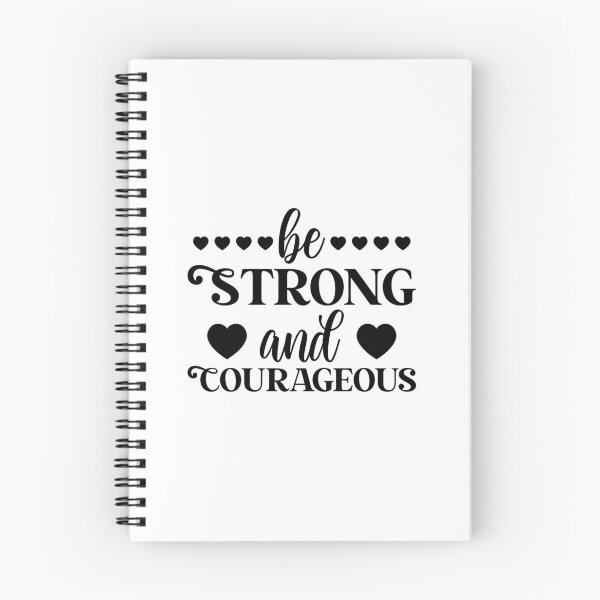 Item preview, Be Strong And Courageous  designed and sold by MindWell.