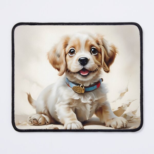 Artikelvorschau, Hund Gemälde Kunstwerk Digital Download Druckbar Printable Art Boho Dog Dekoration Öl gemälde Haustier entworfen und verkauft von X-ecute.