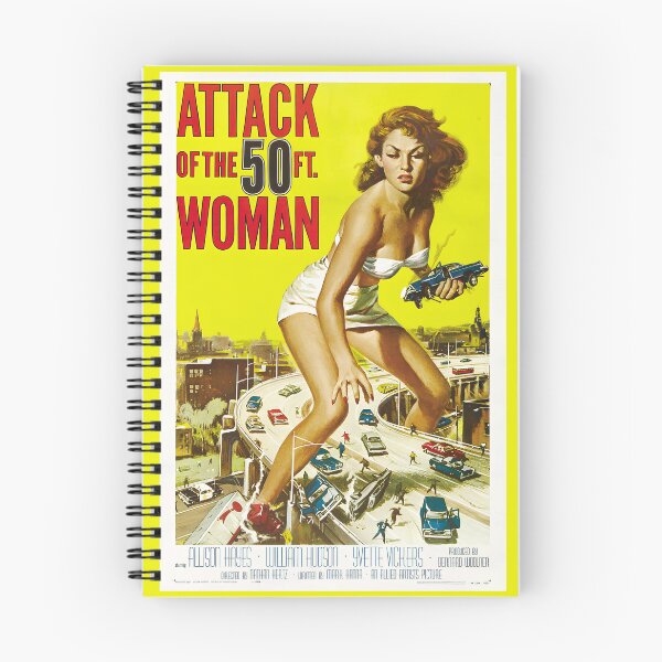 Item preview, Attack of the 50ft Woman Vintage Movie Poster designed and sold by OddPopnyc.