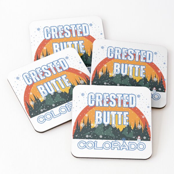 Item preview, Crested Butte Mountain Resort, Colorado. Gift Ideas For The Ski Enthusiast. designed and sold by LindaLG.