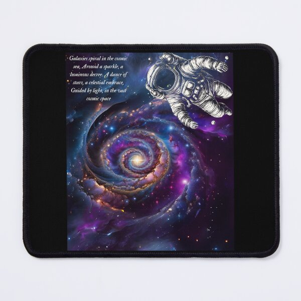 Item preview, Galaxies Spiral In The Cosmic Sea, Around a Sparkle designed and sold by Quanta  4d.