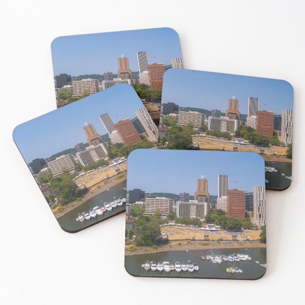 Item preview, Panoramic view of Portland, Oregon skyline designed and sold by snehit.