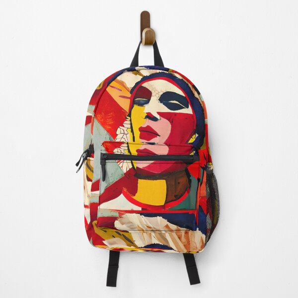 Item preview, Colorful Pop Art Painting - Woman. designed and sold by CushyNest.
