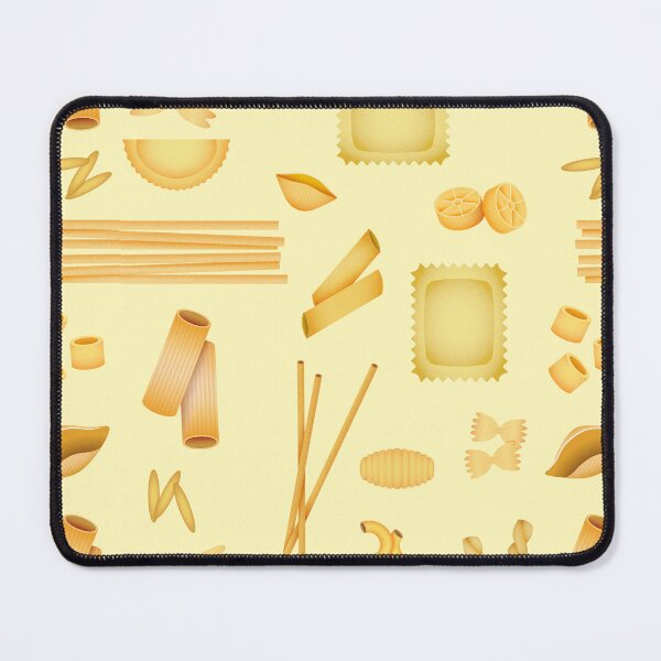 Item preview, Fresh pasta pattern neutral yellow designed and sold by ModernAndFunky.