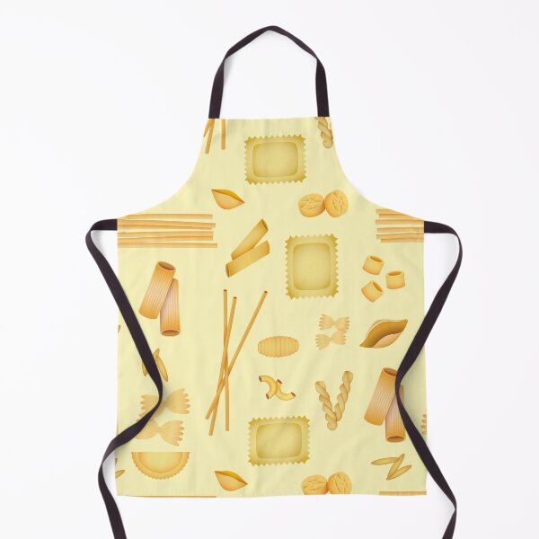 Item preview, Fresh pasta pattern neutral yellow designed and sold by ModernAndFunky.