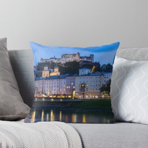 Item preview, Salzburg city evening view.  designed and sold by snehit.