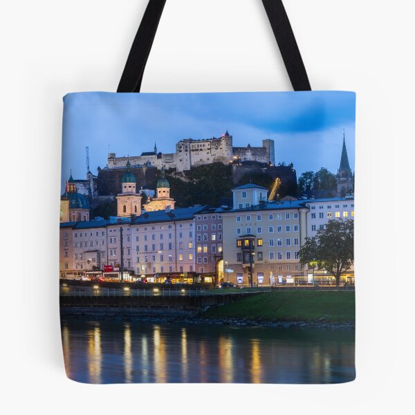 Item preview, Salzburg city evening view.  designed and sold by snehit.
