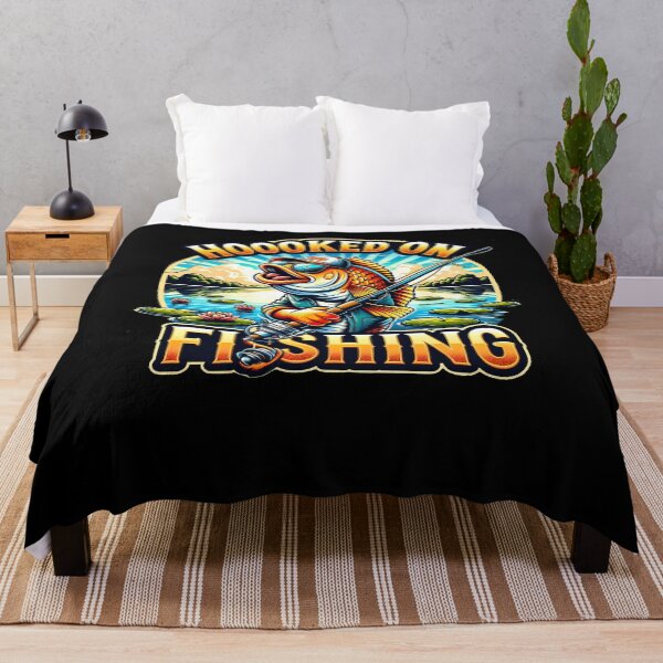 Item preview, Hooked on Fishing Fishy Fun Tee designed and sold by irek07.