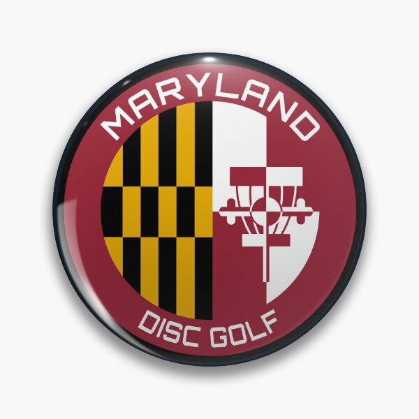 Item preview, Maryland Disc Golf - Flag Circle Dark designed and sold by Willz Designz.