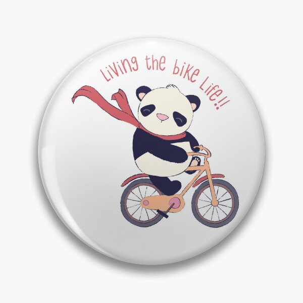 Item preview, Positively Pandarific: Living the Bike Life designed and sold by ShopPandarific.