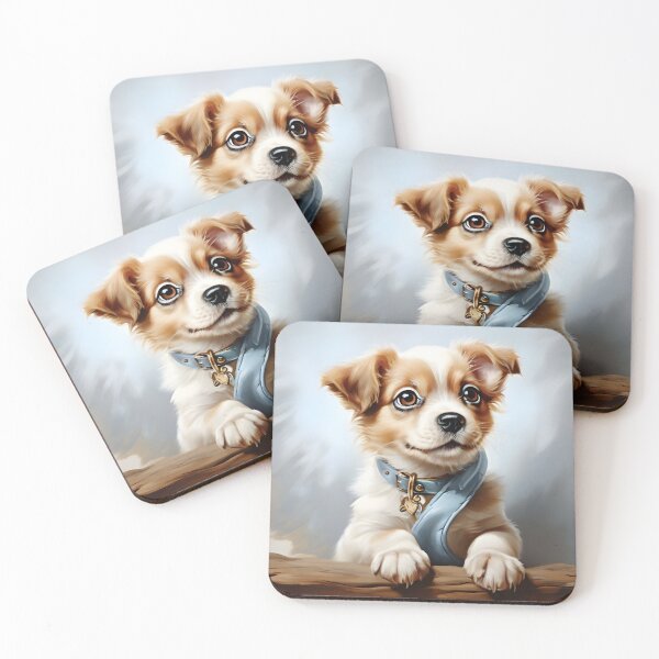 Item preview, Dog Artwork Art Boho Dog Decoration Oil Painting Pet designed and sold by X-ecute.