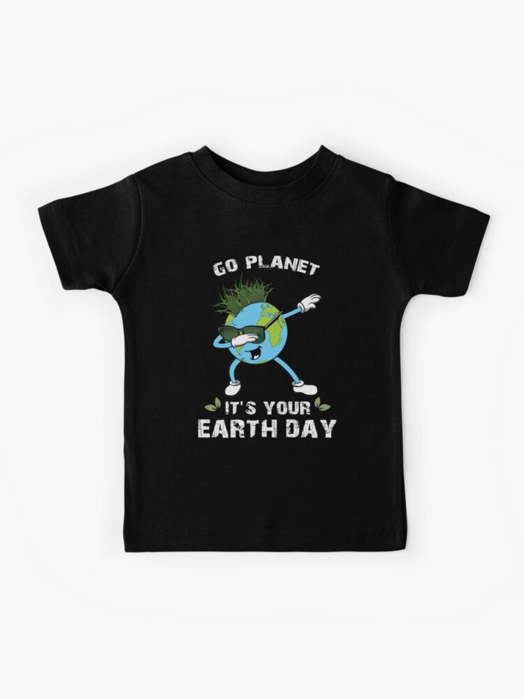 Cool Dabbing Earth Day Tshirt For Kids And Toddlers