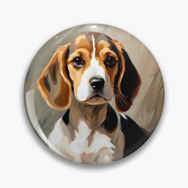 Item preview, Beagle Puppy Portrait designed and sold by Futurebeachbum.