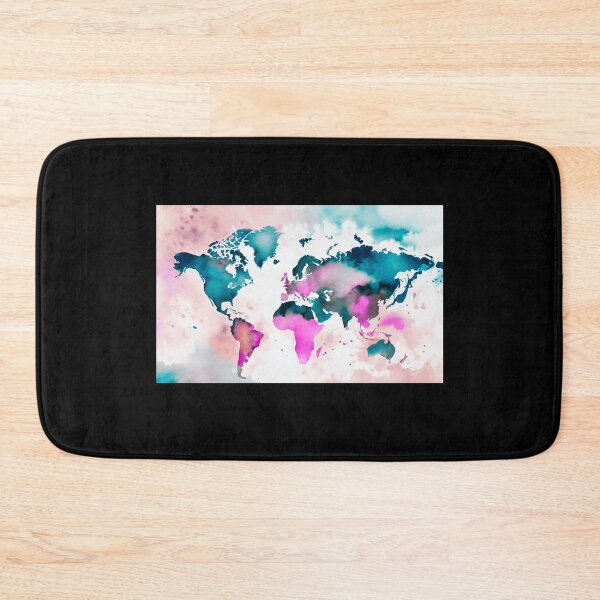 Item preview,  Watercolor Continent designed and sold by DESIGNbyDIEGO.