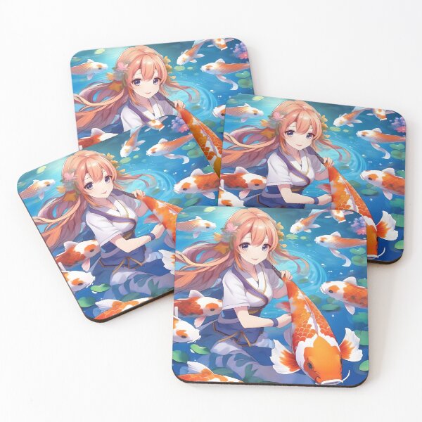 Item preview, Koi Study Q - AI Generated designed and sold by Oldetimemercan.