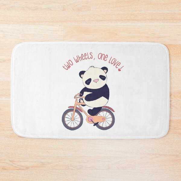 Item preview, Positively Pandarific: Two Wheels, One Love designed and sold by ShopPandarific.