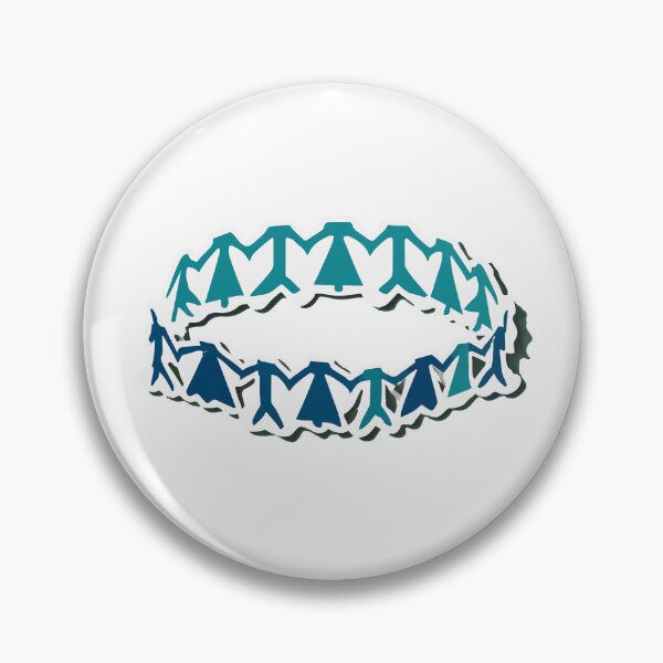 Item preview, Unity Paper Chain Circle - Social Work Community Emblem designed and sold by NiftyWrx.