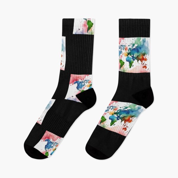 Item preview, Watercolor Continent designed and sold by DESIGNbyDIEGO.