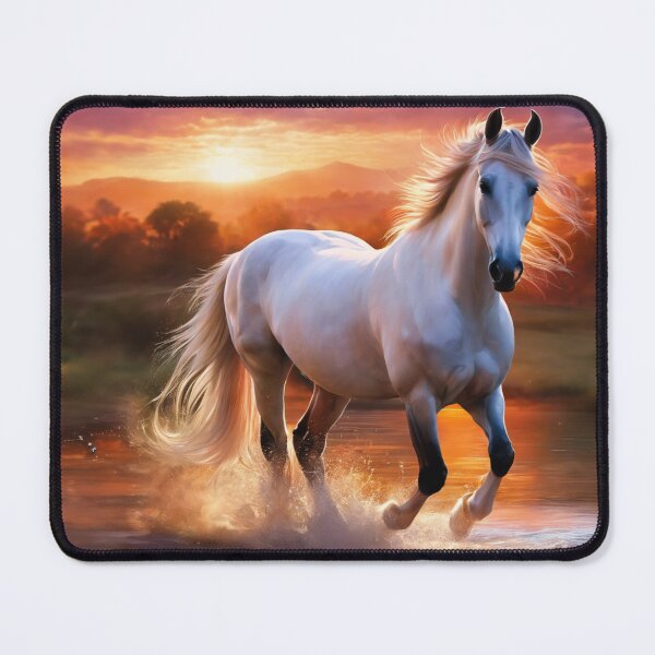 Item preview, Horse running at sunset designed and sold by ArystDesign.