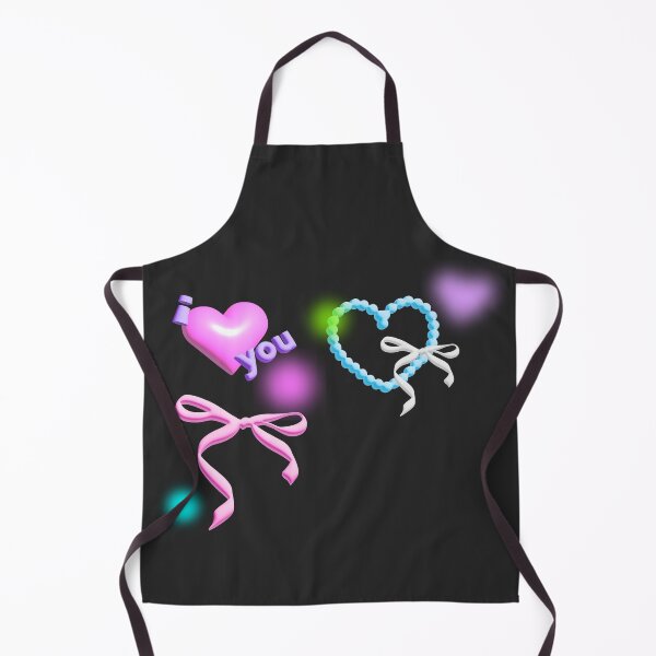 Item preview, Kawaii Sanriocore pastel hearts and ribbon cute 3D graphics, soft gradients, I love you designed and sold by needsai.