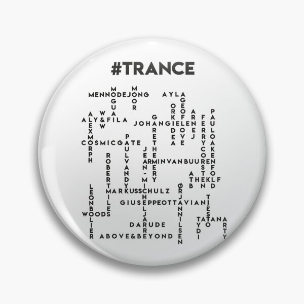 Item preview, Trance Music Crossword Puzzle with Featured Artists designed and sold by BeatsNShirts.