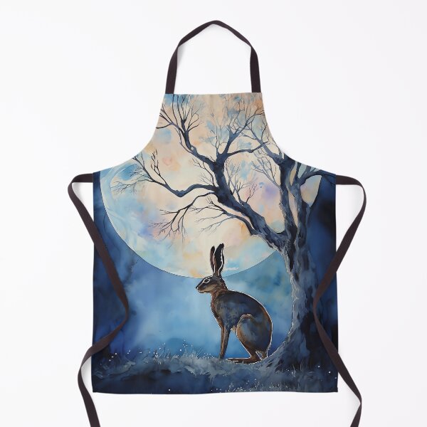 Item preview, Moon Gazing Hare designed and sold by CosmicAnomaly.