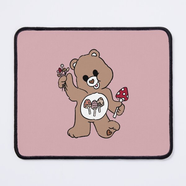 Item preview, Mushroom Witchy Care Bear designed and sold by familiarsadie.