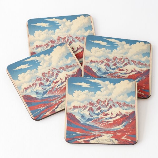 Item preview, North Caucasus Russia Vintage Poster Tourism  designed and sold by TravelersGems.