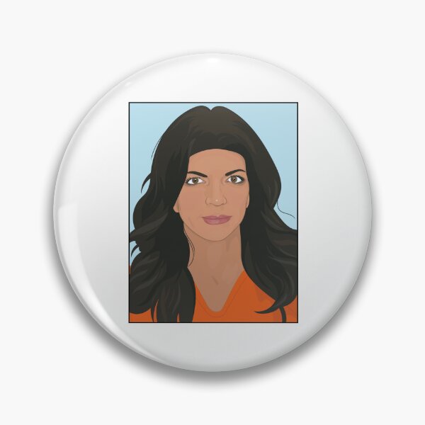 Item preview, Teresa Giudice Mug Shot - Original Art Ponychops Real Housewives New Jersey designed and sold by ponychops.
