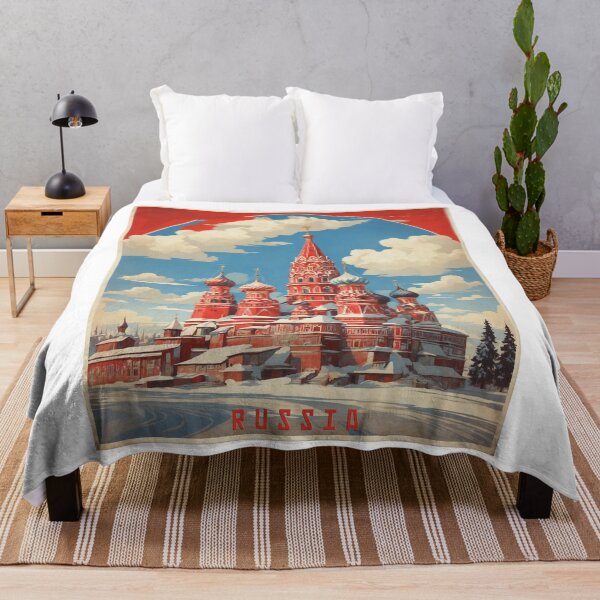 Item preview, Rusia Vintage Poster Turismo 11 designed and sold by TravelersGems.