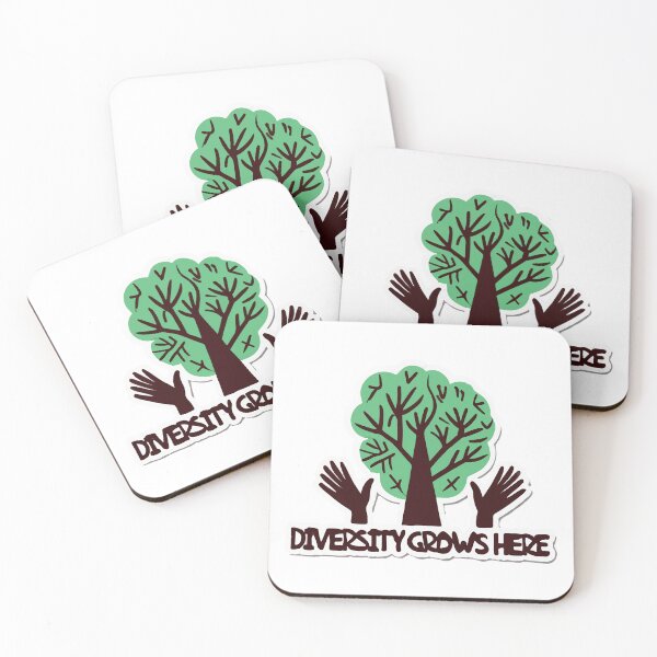 Item preview, Diversity Grows Here - Tree of Inclusion designed and sold by NiftyWrx.