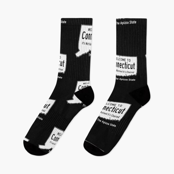 Item preview, Welcome To Connecticut It's Not Burned It's Charred BW designed and sold by twHistory.
