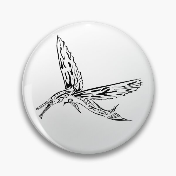 Item preview, Skim wing Tribal art designed and sold by Artsydragongal.