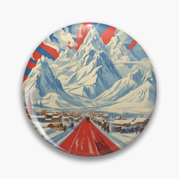 Item preview, Siberia Tundra Russia Vintage Poster Tourism  designed and sold by TravelersGems.
