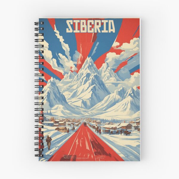 Item preview, Siberia Tundra Russia Vintage Poster Tourism  designed and sold by TravelersGems.