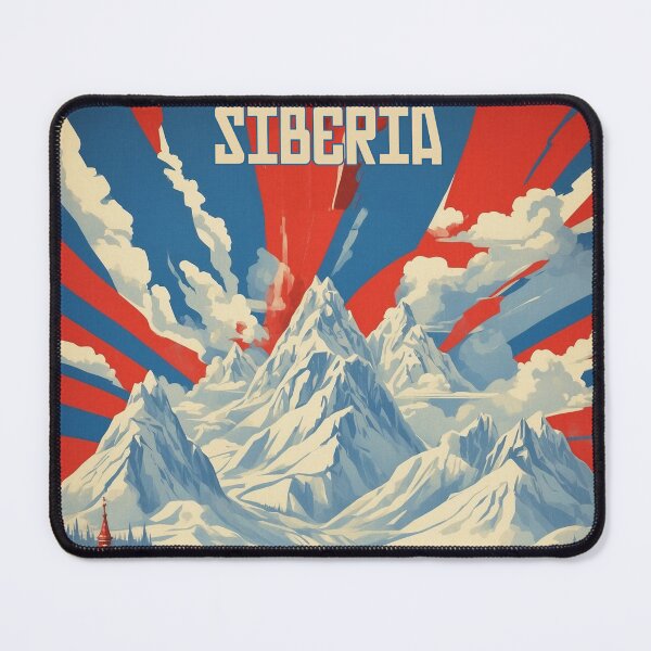 Item preview, Siberia Tundra Russia Vintage Poster Tourism  designed and sold by TravelersGems.