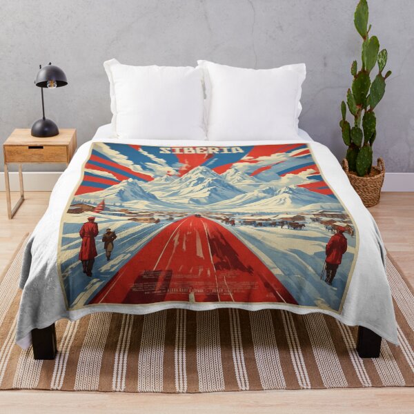 Item preview, Siberia Tundra Russia Vintage Poster Tourism  designed and sold by TravelersGems.