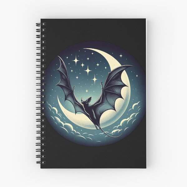 Item preview, Moonlight Sonata: The Elegant Flight of a Nocturnal Bat designed and sold by artwaves.