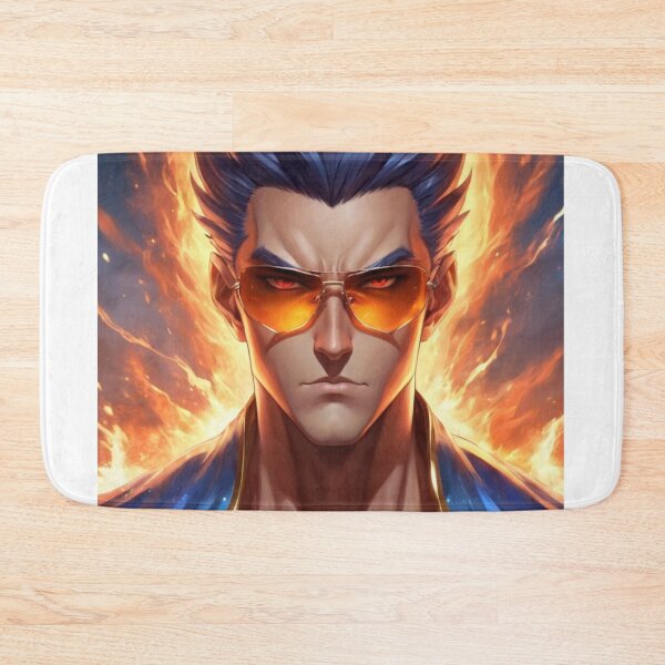 Item preview, The power of the angry anime with his charming sunglasses designed and sold by Great-store4U.