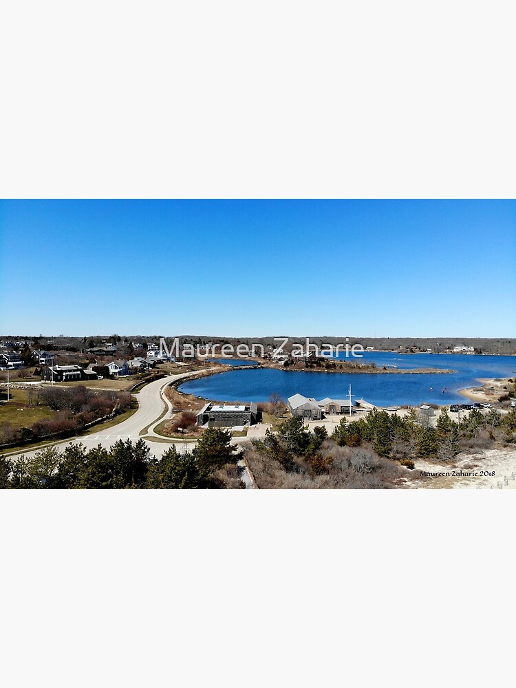 "Weekapaug Rhode Island Aerial" Framed Art Print for Sale by