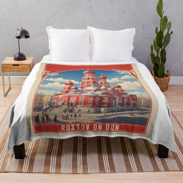 Item preview, Rostov on Don Russia Vintage Poster Tourism  designed and sold by TravelersGems.