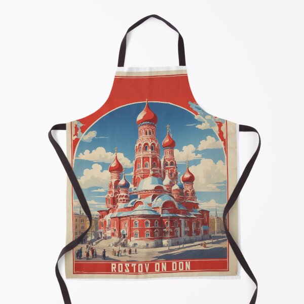 Item preview, Rostov on Don Russia Vintage Poster Tourism designed and sold by TravelersGems.