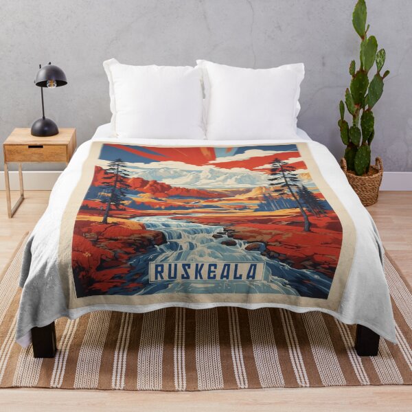 Item preview, Ruskeala Rusia Vintage Cartel Turismo designed and sold by TravelersGems.